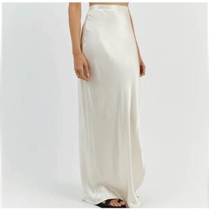 DISSH Simone Pearl Satin Midi Skirt - Never Worn With Tags - Size US 2